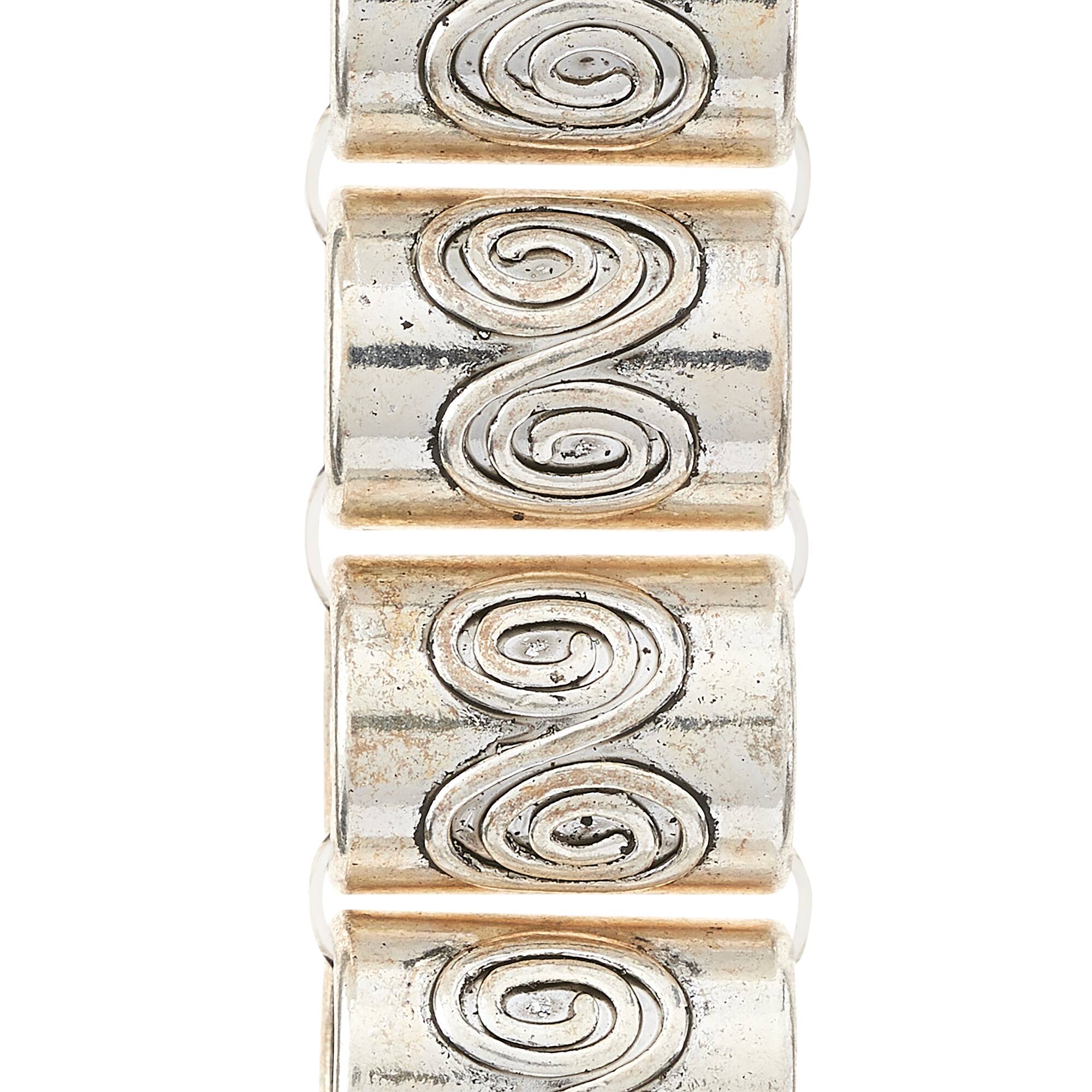 Antique Silver Metal Tube Beads, 14mm by Bead Landing™